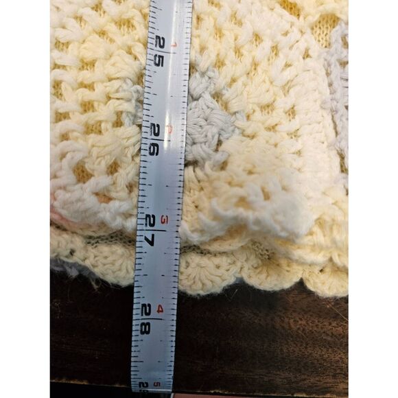 The Paragon Crochet Vintage Sweater Size Medium Multicolored - Picture 5 of 6